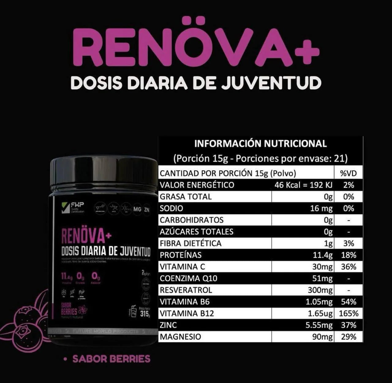 COLAGENO RENÖVA 100% ORIGINAL
