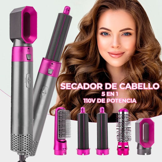 Secador Multifuncional 5 en 1 – El secreto de un cabello perfecto