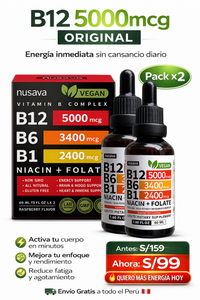 Pack Complex B12  | Energía y Vitalidad Avanzada