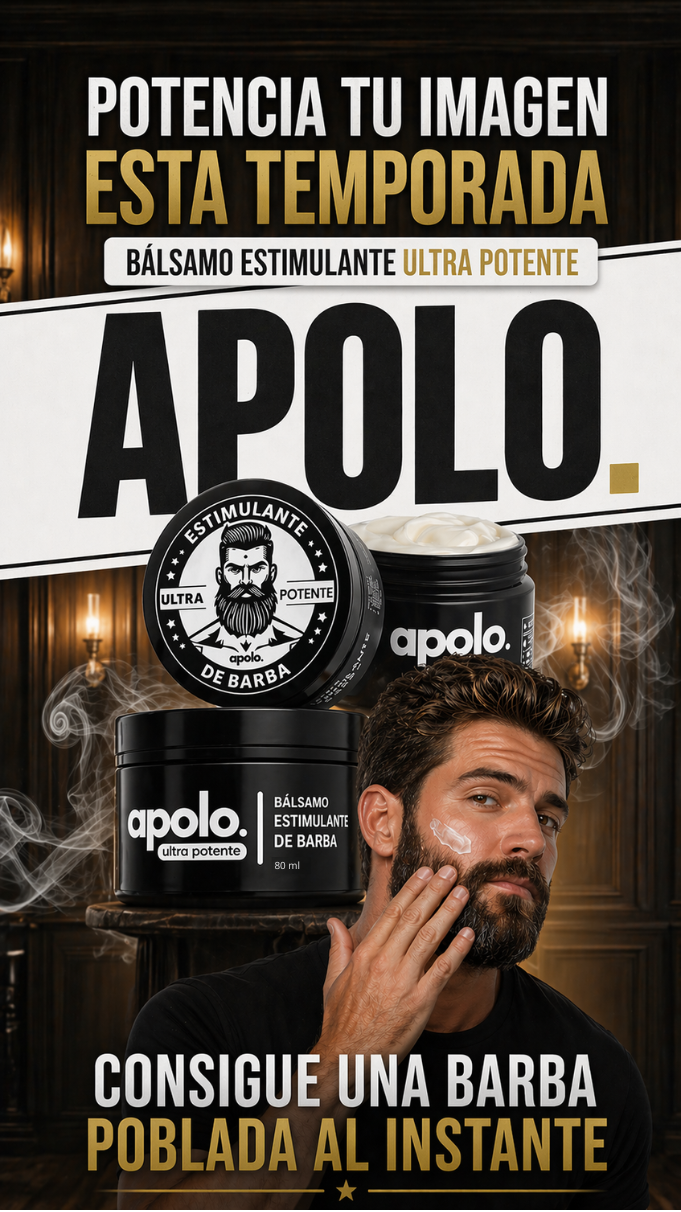 Apolo Original | Bálsamo Estimulante de Barba Ultra Potente