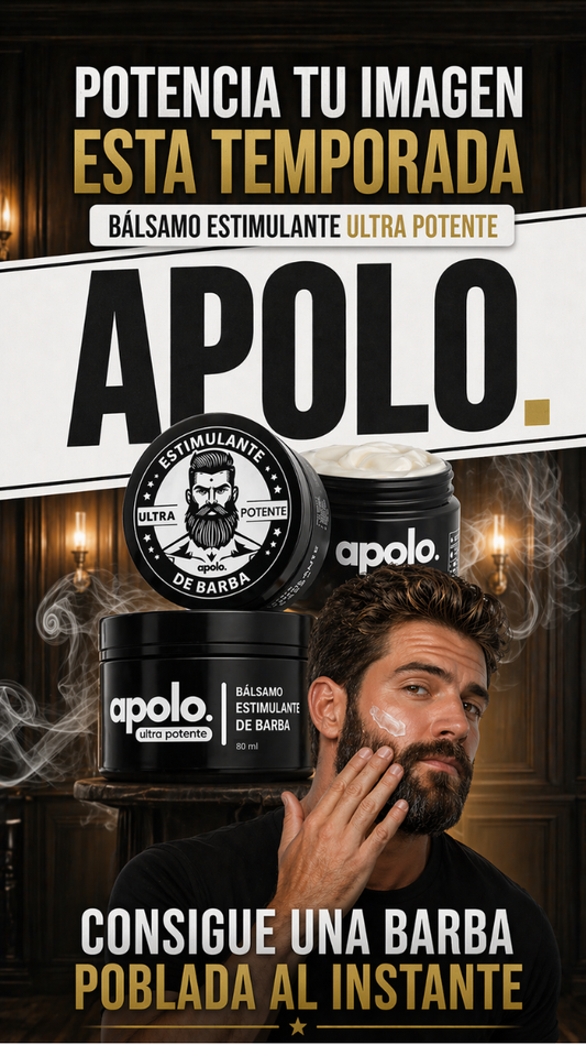 Apolo Original | Bálsamo Estimulante de Barba Ultra Potente