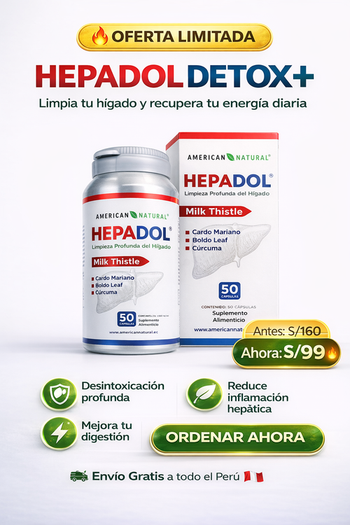 HEPADOL DETOX+ | Limpieza Profunda del Hígado