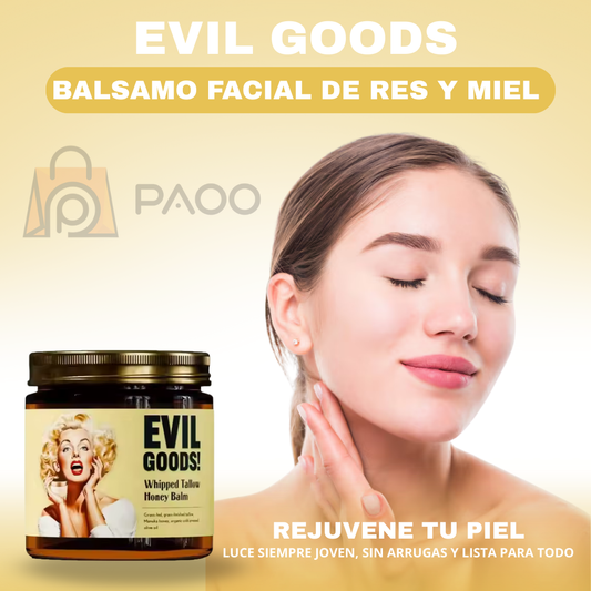 BÁLSAMO FACIAL DE RES Y MIEL 100% ORIGINAL - DEJA LA PIEL HERMOSA